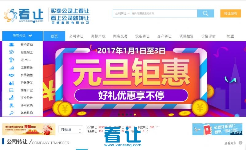 交易企业公司转让平台推出2017年1月1日江浙沪各地公司转让交易服务元旦钜惠,交易企业平台 公司转让 贸易公司转让 企业资产交易 为什么要买公司
